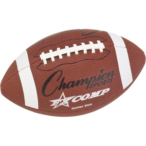 image:imageChampion Sports Pro amp Composite Series Footballs  WaterResistant Composite IndoorOutdoor OfficialPee Wee SizesJunior