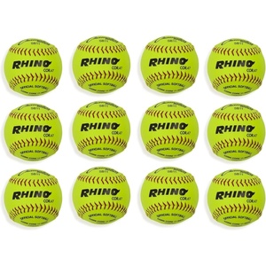 image:imageChampion Sports Softballs  Leather amp Synthetic Options for Practice or Games Multiple SizesSynthetic Leather Cork Core Pack of 12