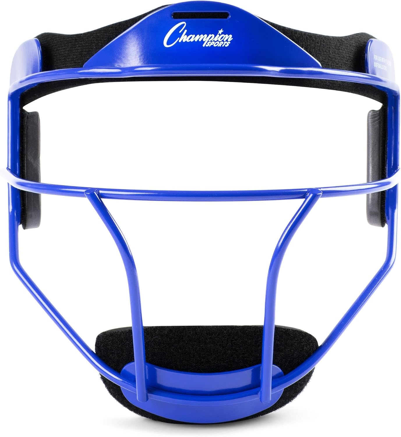 image:imageChampion Sports Steel Softball Face Mask  Durable Fielders Mask for Youth amp Adults Multiple Colors for Practice amp GamesBlue