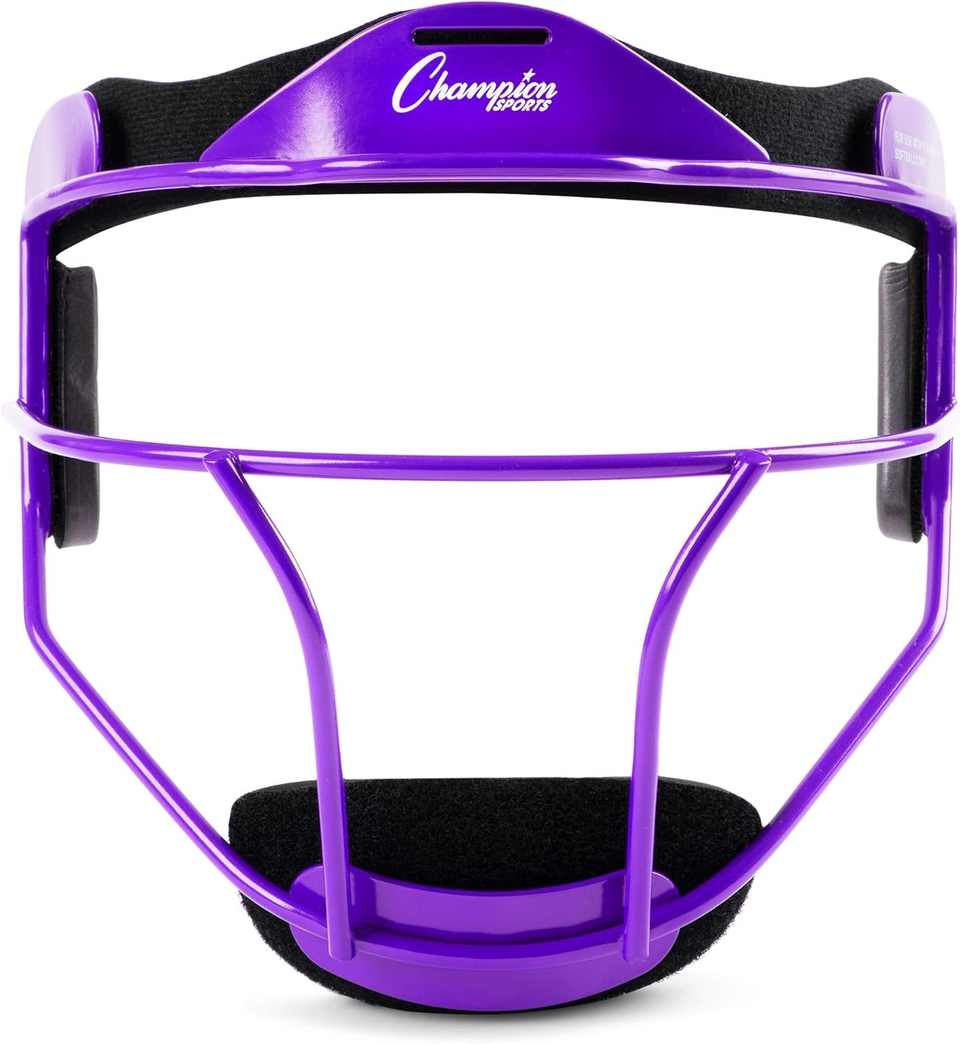 image:imageChampion Sports Steel Softball Face Mask  Durable Fielders Mask for Youth amp Adults Multiple Colors for Practice amp GamesPurple