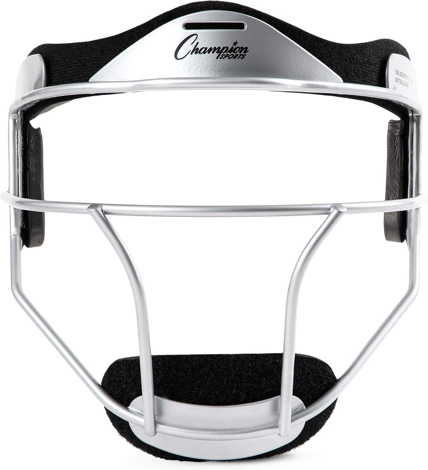 image:imageChampion Sports Steel Softball Face Mask  Durable Fielders Mask for Youth amp Adults Multiple Colors for Practice amp GamesSilver