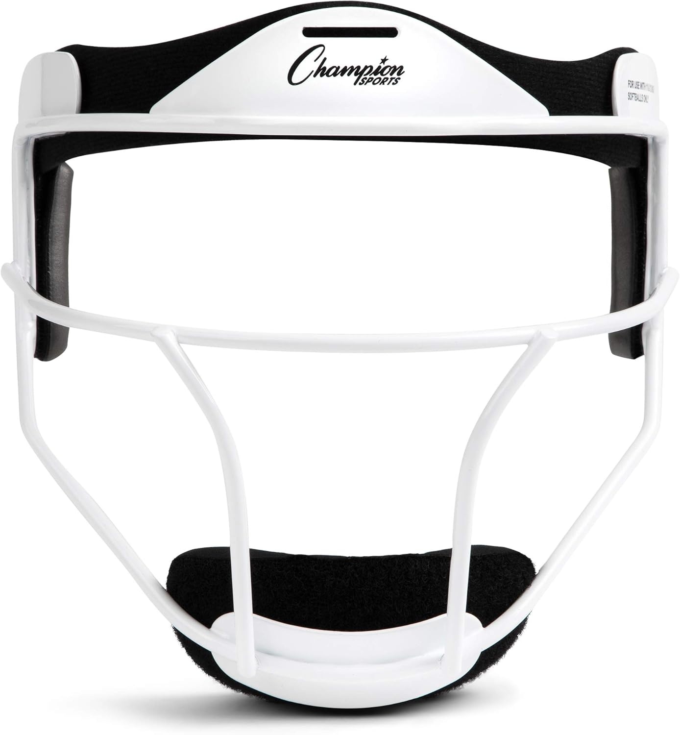 image:imageChampion Sports Steel Softball Face Mask  Durable Fielders Mask for Youth amp Adults Multiple Colors for Practice amp GamesWhite