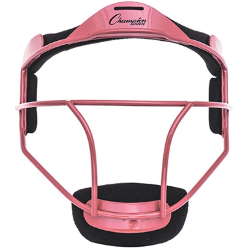 image:imageChampion Sports Steel Softball Face Mask  Durable Fielders Mask for Youth amp Adults Multiple Colors for Practice amp GamesPink