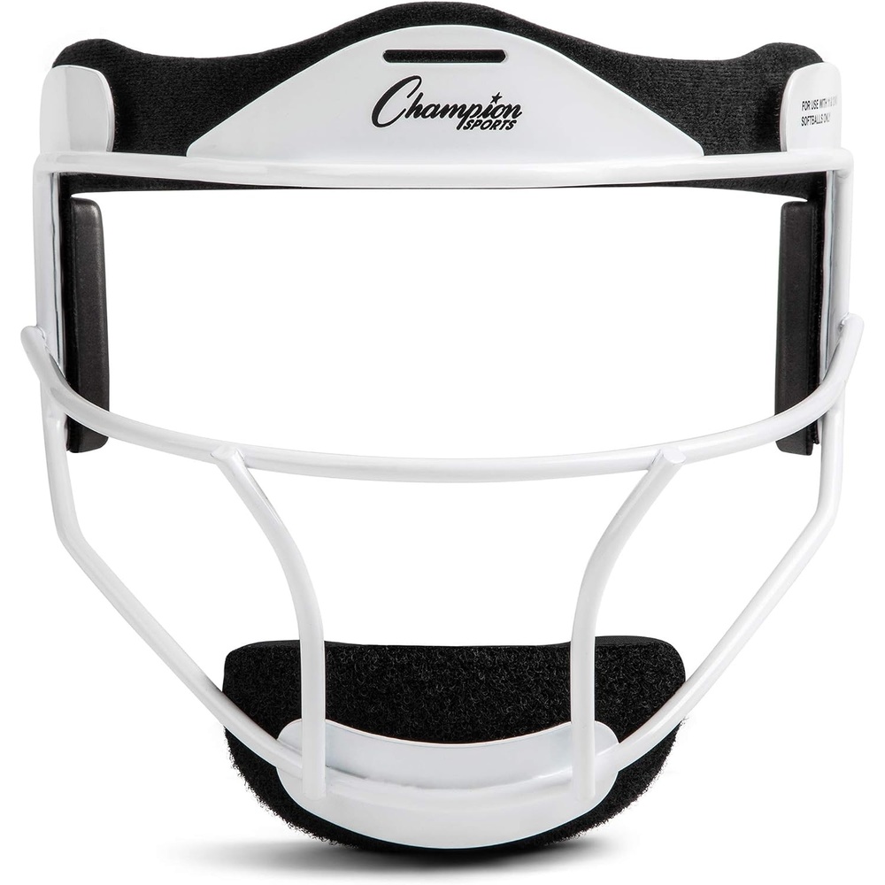 image:imageChampion Sports Steel Softball Face Mask  Durable Fielders Mask for Youth amp Adults Multiple Colors for Practice amp GamesWhite