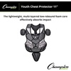 image:imageChampion Sports 11 Lightweight Multilayered Youth Models Baseball Chest Protector  Removable Shoulder Cap and Tail Chest Protector  Ages 79