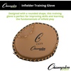 image:imageChampion Sports 115 Fielders Glove  Synthetic Leather Front and Back for Comfort Grip  Double Bar Open Web and Conventional Back Design for Versatility  Age Elementary  RightHanded Glove