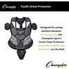 image:imageChampion Sports 13 Lightweight Multilayered Youth Models Baseball Chest Protector  Removable Shoulder Cap and Tail Chest Protector  Ages 912