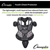image:imageChampion Sports 13 Lightweight Multilayered Youth Models Baseball Chest Protector  Removable Shoulder Cap and Tail Chest Protector  Ages 912