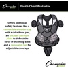 image:imageChampion Sports 13 Lightweight Multilayered Youth Models Baseball Chest Protector  Removable Shoulder Cap and Tail Chest Protector  Ages 912