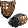 image:imageChampion Sports 14 Physical Ed Glove  Soft Leather Front and Nylon Mesh Back for Comfort Grip  Adjustable Strap with Velcro Closure  Closed Web  Age HSAdult  LeftHanded Glove