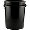 image:imageChampion Sports 6 Gallon Bucket with Padded Soft Seat Lid  Durable Construction  Balls Not Included  Ideal for Baseball Softball TBall Practice Balls and Lacrosse  WhiteBlack