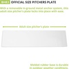 image:imageChampion Sports Anchor Style Pitchers Plate with Removable InGround Anchor  BaseballSoftball  All Weather Durability  Molded Rubber Base  Youth or Official SizesOfficial Size Pitchers Plate wAnchor