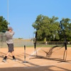 image:imageChampion Sports Baseball Softball Net Rhino Flex Baseball  Softball Pitching and Batting Training Net  Portable Hitting and Throwing Practice Net