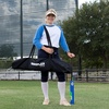 image:imageChampion Sports Baseball Softball Net Rhino Flex Baseball  Softball Pitching and Batting Training Net  Portable Hitting and Throwing Practice Net