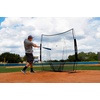 image:imageChampion Sports Baseball Softball Net Rhino Flex Baseball  Softball Pitching and Batting Training Net  Portable Hitting and Throwing Practice Net