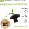 image:imageChampion Sports Black Rubber Baseball Anchor Plug Base Plug with Easy View Optic Stem and Rope2