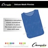 image:imageChampion Sports Deluxe Adult Mesh Pinnie Royal Blue  12 Pack