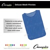 image:imageChampion Sports Deluxe Adult Mesh Pinnie Royal Blue  12 Pack
