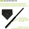 image:imageChampion Sports Deluxe Batting Tee  Adjustable Rubber Baseball amp Softball Tee on Home Plate Multiple StylesDeluxe Batting Tee