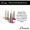 image:imageChampion Sports Deluxe Batting Tee  Adjustable Rubber Baseball amp Softball Tee on Home Plate Multiple StylesDeluxe Batting Tee Set of 6
