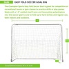 image:imageChampion Sports Easy Fold Soccer Goal  Ultimate Portable Convenient and Quick Setup Goal