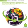 image:imageChampion Sports Extreme TieDye Soccer Ball  Durable AllWeather Soccer Ball for Kids Youth amp Adults  Sizes 3 4 5Multi Tie Dye