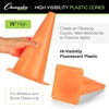 image:imageChampion Sports Hi Visibility Fluorescent Poly Cone15 Inch Orange Single Cone