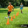 image:imageChampion Sports Hi Visibility Fluorescent Poly Cone9 Inch Orange Single Cone