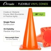 image:imageChampion Sports High Visibility Flexible Vinyl Cones for Sports Training Agility Drills Field amp Gym Marking SetsOrange