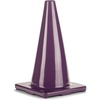image:imageChampion Sports High Visibility Flexible Vinyl Cones for Sports Training Agility Drills Field amp Gym Marking SetsPurple
