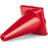 image:imageChampion Sports High Visibility Flexible Vinyl Cones for Sports Training Agility Drills Field amp Gym Marking SetsRed