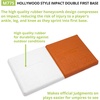 image:imageChampion Sports Hollywood Style Impact Double First Base  Solid One Piece Molded Construction  Rubber Double First Base  Ground Anchors Not IncludedOrange