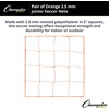 image:imageChampion Sports Junior Size Soccer Net 25mm Orange