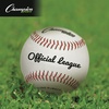 image:imageChampion Sports Leather Baseball Set Dozen Indoor  Outdoor Genuine Leather Official League Baseballs for Practice Training or Real Game  OLB1 Pack of 12