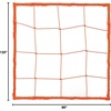 image:imageChampion Sports Official Size 25mm Soccer Net Pair 2  Twisted 5 Square Polyethylene Netting