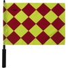 image:imageChampion Sports Official Soccer Diamond Linesmans Flag  Set of 2 with Carry Case