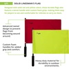 image:imageChampion Sports Official Solid Linesmans Flag  Set of 2 with Carry Case