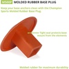 image:imageChampion Sports Orange Rubber Baseball Anchor Plug  HeavyDuty Molded Base Plug