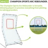 image:imageChampion Sports Pitchback Net amp Rebounder  Baseball amp Softball MultiSport Training Screen with Strike Zone TargetArc Rebounder