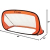 image:imageChampion Sports Portable PopUp Soccer Goals Set of 2  Durable Folding Nets for Training Backyard Games amp Practice Multiple Sizes48 x 24 Set of 2