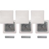 image:imageChampion Sports Pro Anchored BaseballSoftball Base Sets  HeavyDuty Bases with Welded amp Bolted Stanchions Base Replacement Pins amp Anchor Plugs3 Qty Pro Heavy Duty Anchored Set