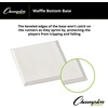 image:imageChampion Sports Rubber Bases amp Home Plate Waffle Bottom NonSlip IndoorOutdoor Use HeavyDuty Rubber Singles and SetsSingle Base