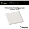 image:imageChampion Sports Rubber Bases amp Home Plate Waffle Bottom NonSlip IndoorOutdoor Use HeavyDuty Rubber Singles and SetsSingle Base