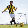 image:imageChampion Sports Rubber Cover Soccer BallRed  Orange  Yellow  Green  Blue  Purple