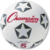 image:imageChampion Sports Rubber Cover Soccer BallWhiteBlackRed