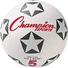 image:imageChampion Sports Rubber Cover Soccer BallWhiteBlackRed