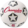 image:imageChampion Sports Rubber Cover Soccer BallWhiteBlackRed