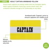 image:imageChampion Sports Soccer Captains Arm Band  YellowWhite  One size