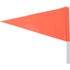 image:imageChampion Sports Soccer Corner Flags  Set of 4 60 Poles with HighVisibility Nylon Flags for Indoor amp Outdoor Field MarkingOrange Triangle Flag Spring Loaded Base
