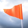 image:imageChampion Sports Soccer Corner Flags  Set of 4 60 Poles with HighVisibility Nylon Flags for Indoor amp Outdoor Field MarkingOrange Triangle Flag Two Piece w Ground Spikes